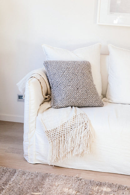 Almohadón Clásico #7 | Gris