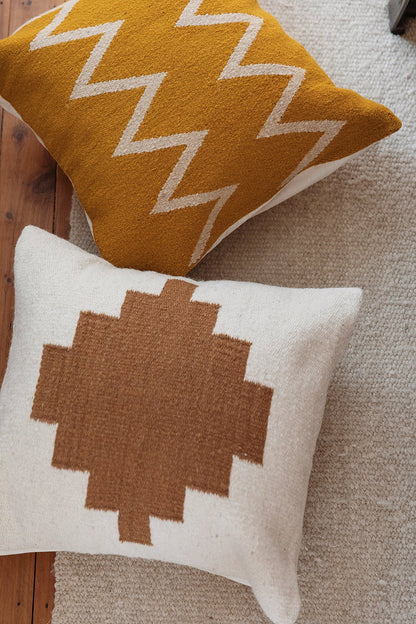 Almohadón Etnico #1 | Natural & Latte