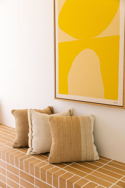 Almohadón María | Arena & Natural