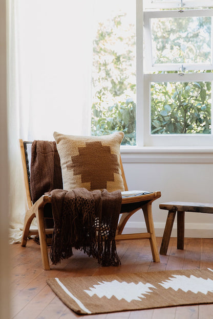 Almohadón Etnico #1 | Camel & Latte