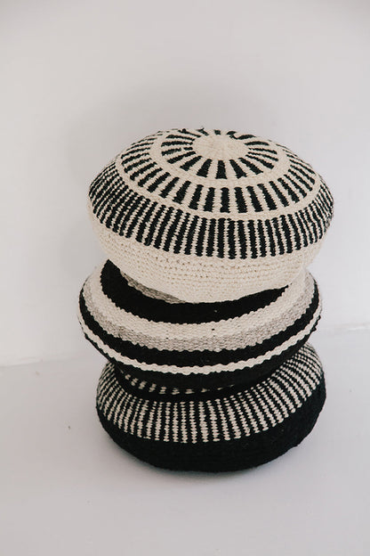 Almohadón Sierra | Natural & Negro