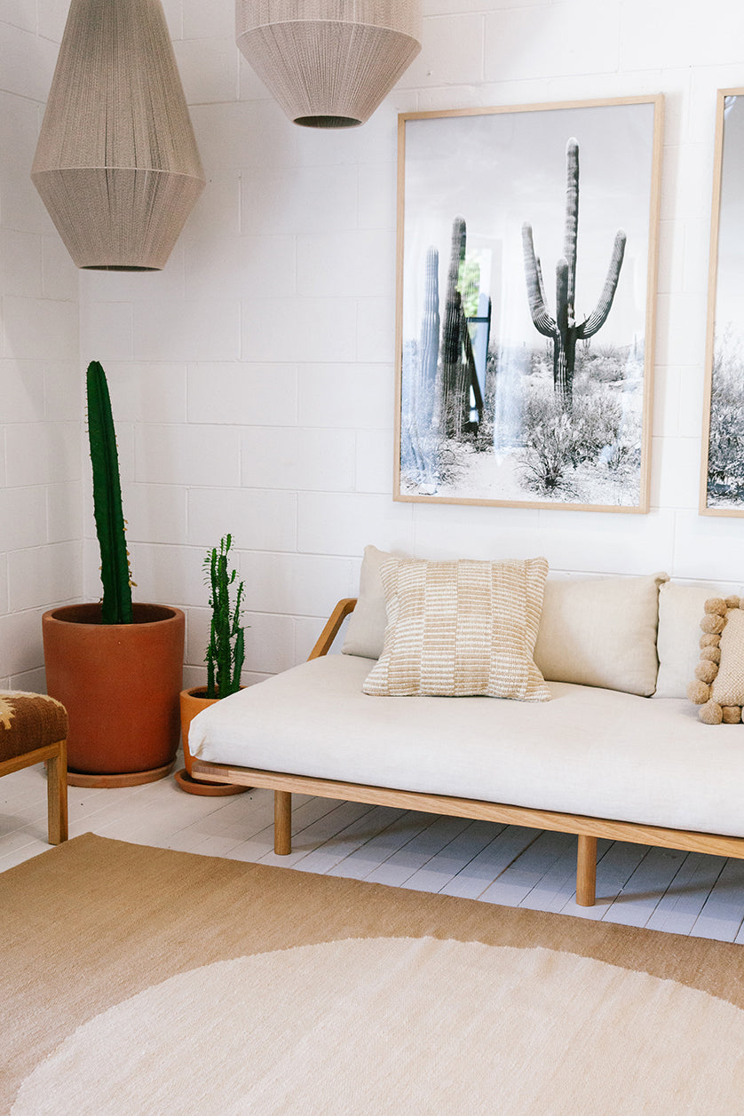 Almohadón Lara | Arena & Natural