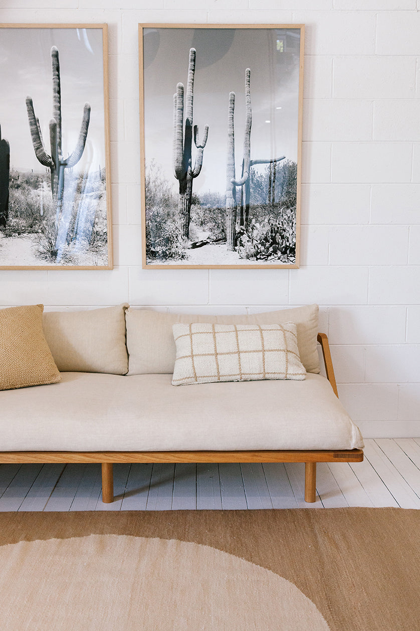 Almohadón Sara Lumbar | Arena & Natural