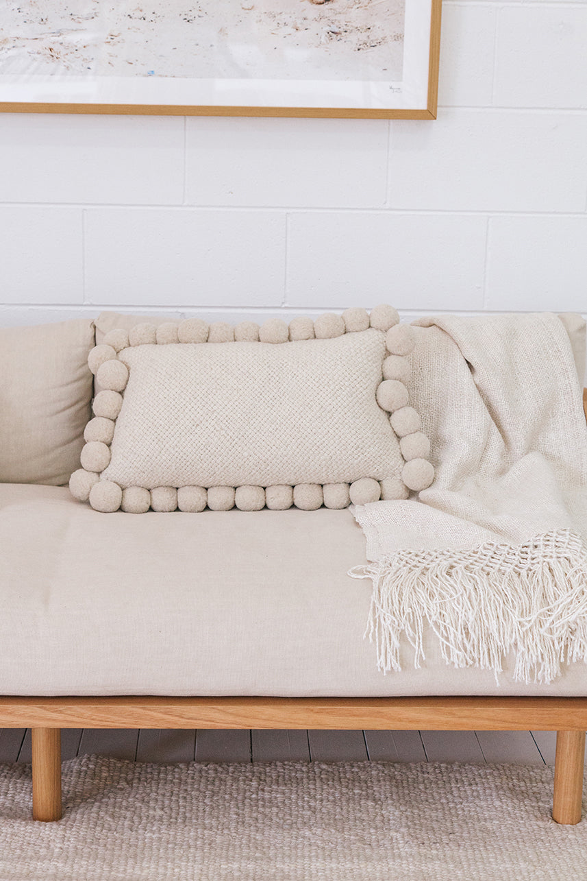 Almohadón Clásico Lumbar #2 | Natural