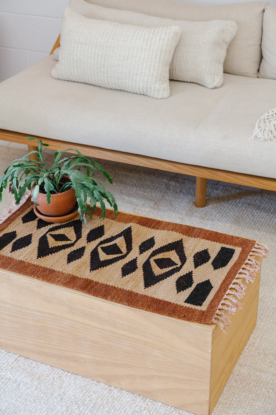 Almohadón Selva Lumbar XL | Natural