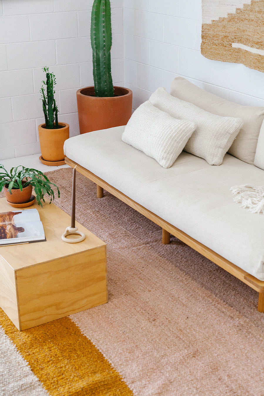 Almohadón Selva Lumbar XL | Natural