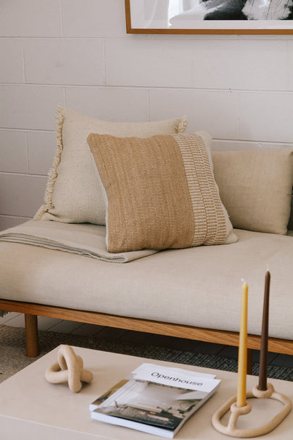 Almohadón María | Arena & Natural