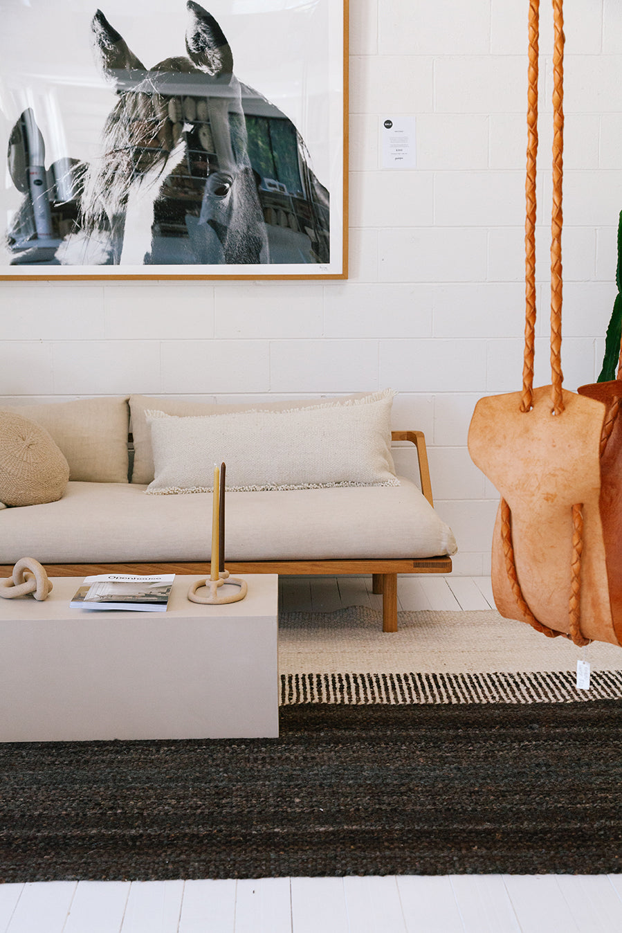 Almohadón Clásico Flecos Lumbar XL | Natural