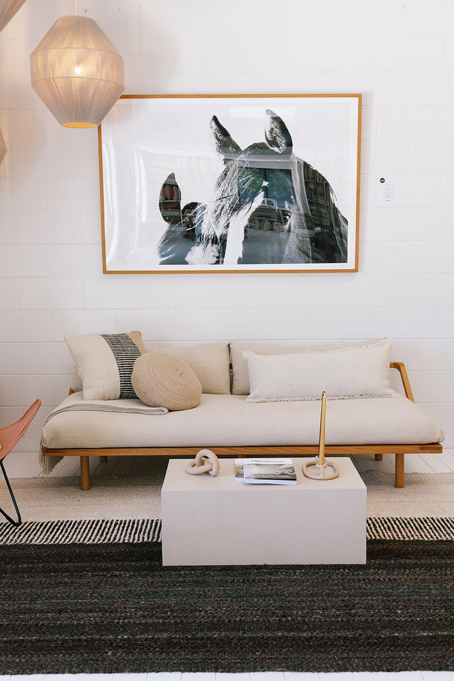 Almohadón Clásico Flecos Lumbar XL | Natural