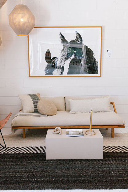 Almohadón Clásico Flecos Lumbar XL | Natural