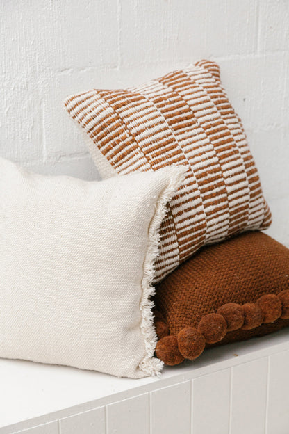 Almohadón Clásico Flecos | Natural