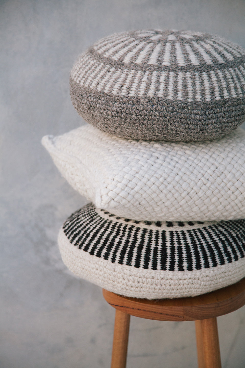 Almohadón Sierra | Gris & Natural