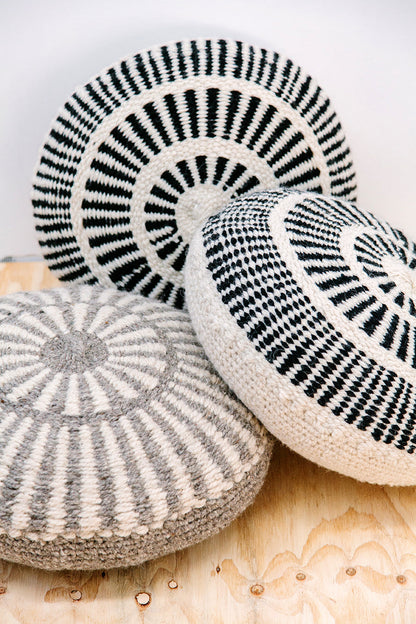 Almohadón Sierra | Gris & Natural