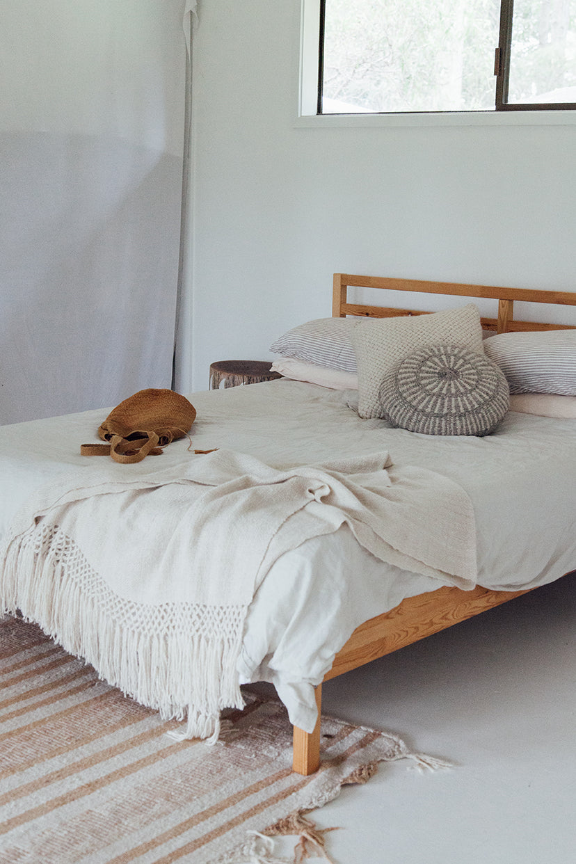 Almohadón Sierra | Gris & Natural