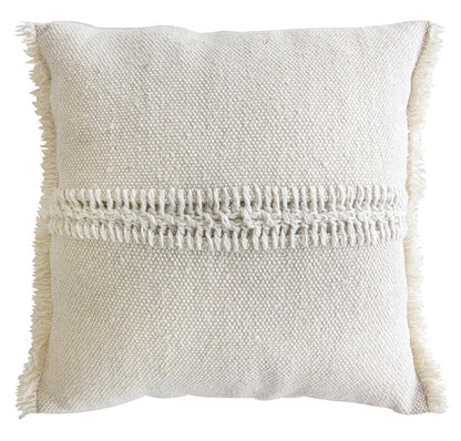 Almohadón Clásico Flecos | Natural