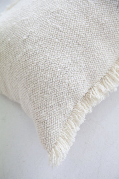 Almohadón Clásico Flecos Lumbar | Natural