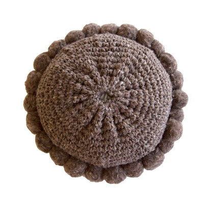 Almohadón Clásico Pom Pom Mini | Walnut