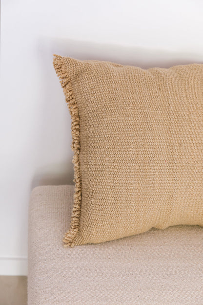 Almohadón Clásico Flecos | Arena