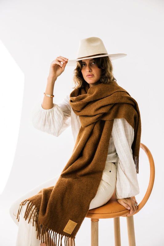 Pampa Scarf | Tobacco
