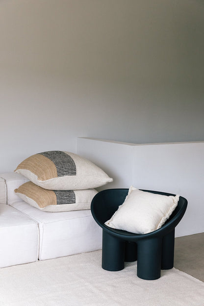 Almohadón Clásico Flecos | Natural