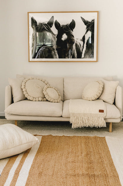 Almohadón Clásico Grande #1 | Natural